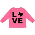 thumbnail image 3 of Inktastic Love Texas Boys or Girls Long Sleeve Toddler T-Shirt, 3 of 5