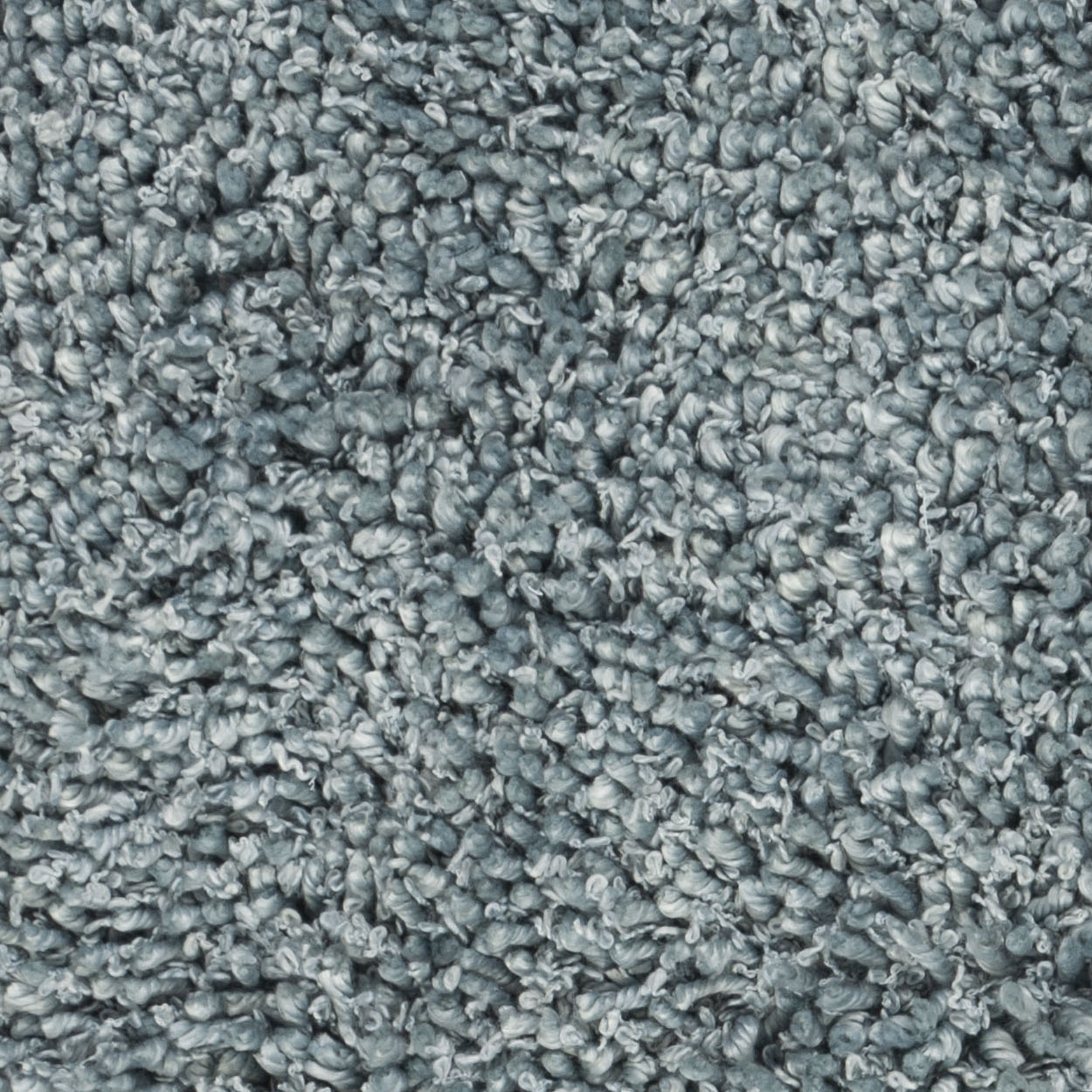 SAFAVIEH Sheep Cherette Solid Polyester Shag Runner Rug, Aqua, 2'3" x 8'