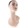 thumbnail image 2 of Plastic Female Mannequin Head Wig Hat Jewelry Mannequin Vintage Mannequin Display Model Stand Manikin, 2 of 9