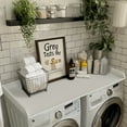 thumbnail image 6 of Kaboon Washer Dryer Countertop with Edge Rails, 28" x 58", White, 6 of 6