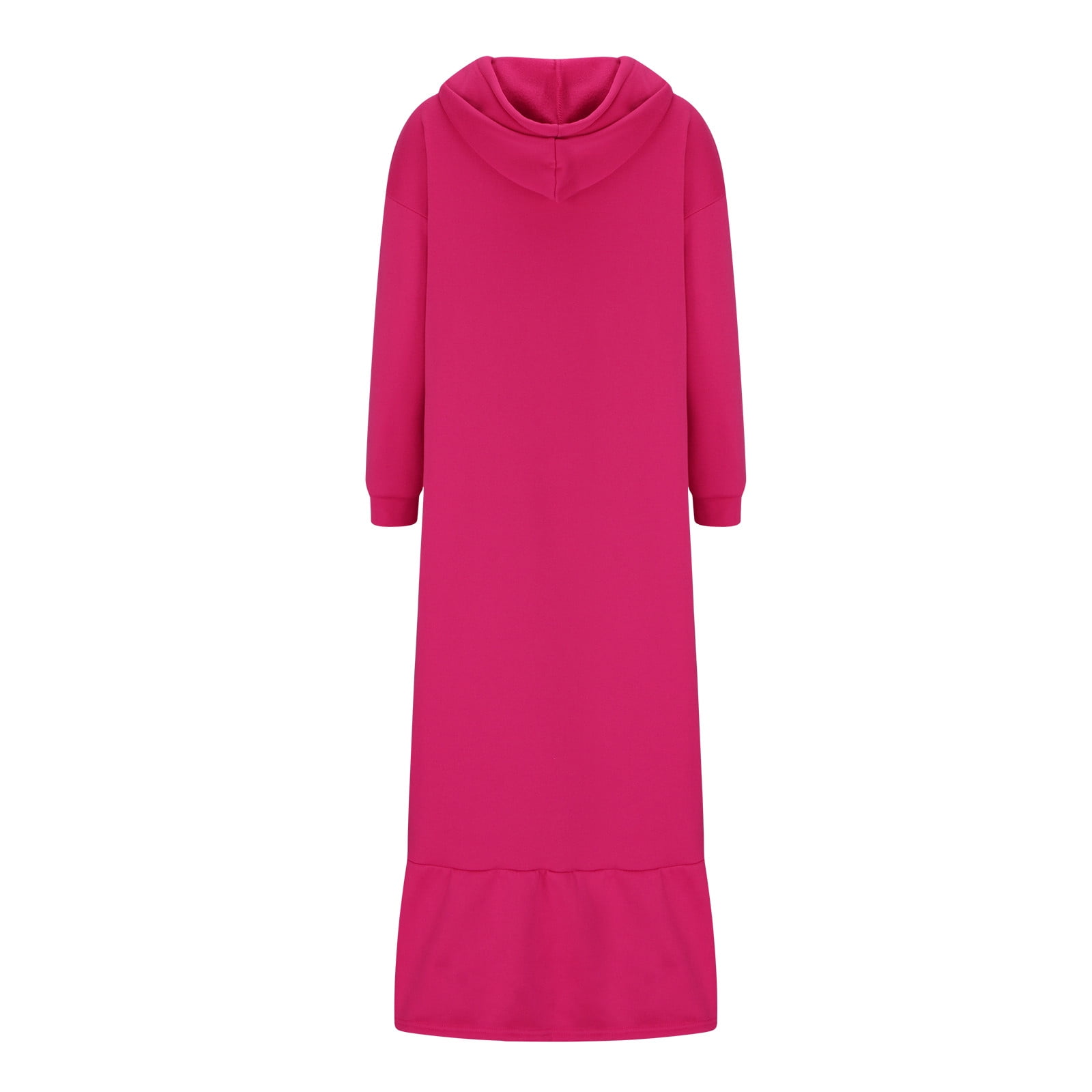 Hot pink online hoodie dress