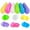Assorted Color, variant on Rhewides 36-Piece Plastic Easter Eggs Set for Kids, Empty Detachable Eggs in Assorted Colors for Easter Hunts and Crafts