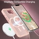 thumbnail image 3 of Funda para teléfono móvil BENTOBEN iPhone 16e de 6.1 pulgadas, magnética, rosa, 3 of 9