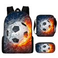 thumbnail image 1 of Printed backpack three-piece set children's schoolbag elementary school students cartoon backpack, 1 of 4