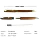 thumbnail image 4 of Bolígrafo De Madera, Bolígrafos Retráctiles Giratorios, Elegante, Bolígrafo De Madera Para Diario De Negocios Ejecutivo De Firma, 4 of 8