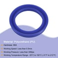 thumbnail image 5 of Uxcell 31.5mm x 41.5mm x 6mm UHS Type Radial Shaft Oil Seal PU Blue 5 Count, 5 of 7