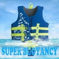 thumbnail image 2 of oqasdz Girls Swimwear Life Vest For Toddler Kids Pool Beachwear Outdoor Summer Buoyancy Vests Watersports Relaxed Fit Life Jacket Size 7 Y-10 Y, 2 of 7