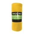 thumbnail image 3 of Imperial Home 50” x 60” Soft Plush Fleece Throw Yellow, 3 of 6