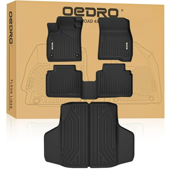 Juego de alfombrillas OeDro para Honda Accord 2023-2025, color negro