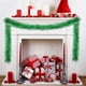 thumbnail image 5 of Guirnalda Navideña de 6,56 Pies para Decorar El Árbol de Navidad, Serpentinas Gruesas y Finas, Guirnalda de Papel de Aluminio para Decorar El Árbol de Navidad En El Hogar y En Interiores., 5 of 6