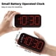 thumbnail image 2 of Reloj despertador digital Acedeck que funciona con pilas y pantalla grande, 2 of 9