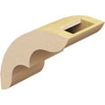 thumbnail image 5 of Ekena Millwork 5"W x 10"D x 10"H Ozark Rough Cedar Woodgrain TimberThane Knee Brace, Primed, 5 of 6