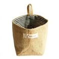 thumbnail image 6 of Xinhuaya Foldable Burlap Storage Basket Home Storage Box Burlap with Cotton Lining Sundries Basket, 6 of 6