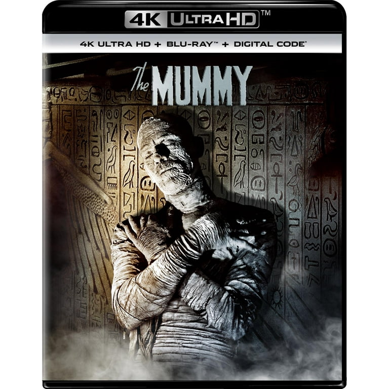 bianco nero DVD 0号：未開封DVD The Mummy (1932) (4K Ultra HD + Blu-ray + Digital Copy