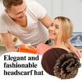 thumbnail image 6 of 2PCS Women Big Flower Turban Beanie Cap for Ladies Muslim African Hijab, Hair Loss Chemo Cap Headwrap Bonnet, 6 of 6