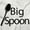Big Spoon - White, variant on Big Little Spoons Cute Matching Set Men's Long Sleeve Tee T Shirt Brisco Brands S