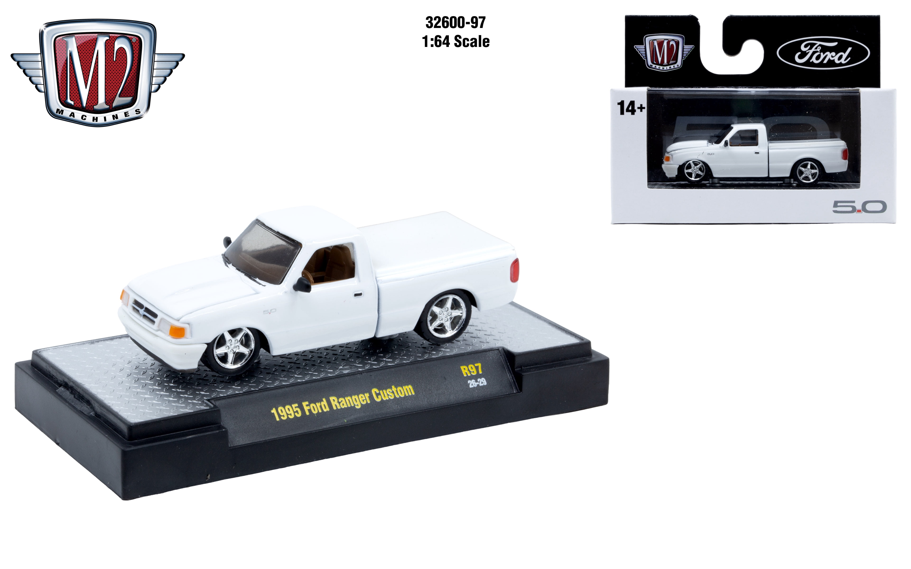 M2 Machines 1969 Ford F-100 Ranger Truck, Only 9250 pcs Worldwide
