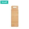 Available Wood Washboard Washing board with Round Handle Hand Percussion Hand Wash Board for Home Laundry Clothes Practical Durable Thickened Washboard