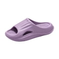 thumbnail image 3 of YOUYEDIAN Shower Shoes Women Soft Platform Versatile Non Slip Comfy Fashion Breathable Slippers Casual Open Toe Backless Shoes, 3 of 5