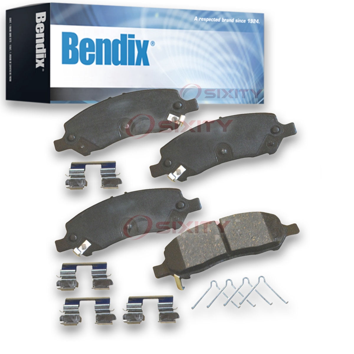 Bendix Brakes Disc Brake Pad Set Fits select: 2013-2016 DODGE DART