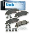 thumbnail image 2 of Bendix Brakes Disc Brake Pad Set Fits select: 2013-2016 DODGE DART, 2 of 4