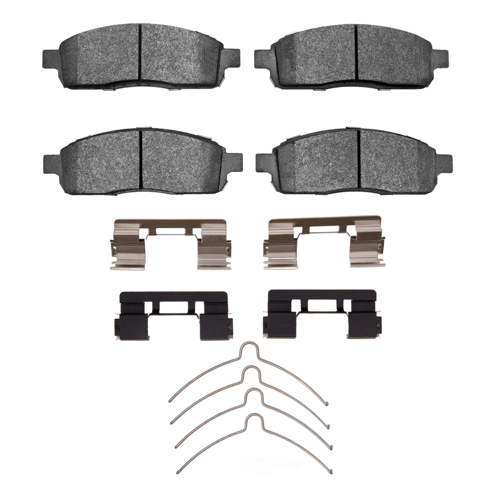 Dynamic Friction Company 1400-1011-01 DFC Ultimate Duty Performance Brake Pads and Hardware Kit