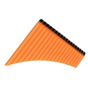 18 Pipe Pan Flute Panpipes C Key Pan Pipes with Mouthpiece for Beginners Students