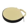 thumbnail image 2 of Bolsa CD DVD Soporte Para Coche Tela Oxford 20 Capacidad Beige Sunnimix Organizador de casos, 2 of 8