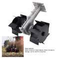 thumbnail image 3 of Lawn Mower Wheels, 7cm Removable Lawn Mower Wheel Metal Multifunctional Loosening Wheeling Replacement, Loose Soil Wheeling Robust Replacement, 3 of 7