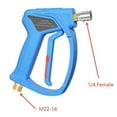 thumbnail image 1 of Bgsha Pressure Washer Handle 1/4-Inch Quick Connector Female Outlet With 3/8" Fitting, 1 of 4