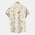 thumbnail image 3 of Yiaimeir Hawaiian Shirt For MenVintage Button Down Bowling Shirts Short Sleeve Summer Beach Shirt,Size M-4XL, 3 of 4