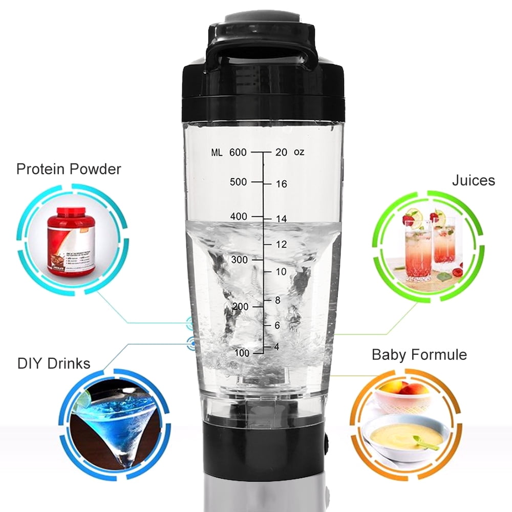 380ML Portable Electric Protein Shaker Bottle Mixer Coffee Milk Slushy Cup  Stirring Automatic Mixing Cups Mixer Girls Gift - AliExpress