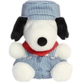 thumbnail image 1 of PELUCHE SNOOPY PALM PALS INGENIERO DE TREN PEANUTS 13 CM AURORA, 1 of 5