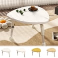 thumbnail image 1 of Sentmoon Folding Tables Plastic Folding Table Home Decor Living Room Small Furniture Room Furniture Small Space Furniture Gift for Anniversary, Birthday, Christmas, 1 of 8