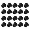thumbnail image 1 of Uxcell 20 piezas de tapones de silicona 0.51" para saleros, tapón de sellado hueco negro, 1 of 5