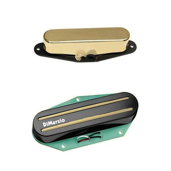 DiMarzio® Chopper T Gold Rails & Twang King Gold Telecaster Pickup Set~Brand New