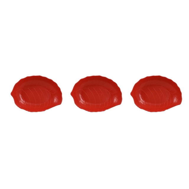 Billuyoard Bandeja de aperitivos de dulces Cesta de frutas Accesorios para el hogar Simulación Platos de almacenamiento de tamaño compacto Type1 NO1
