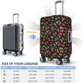 thumbnail image 5 of Sweet Red Cherry Luggage Cover Washable Elasticated Luggage Covers For Suitcase Tsa Approved Stylish Dust And Scratch Resistant Luggage Case Protector For Kids And Adults, 5 of 6