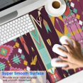 thumbnail image 2 of Long Mouse Pads for Desk,Ethnic Figure and Pattern Desk Mats on Top Of Desks, Desk Mouse Pad Extra Large with 3mm Non-Slip Base and Stitched Edge for Gaming,Office,Work,Home 47.3"x23.6", 2 of 6