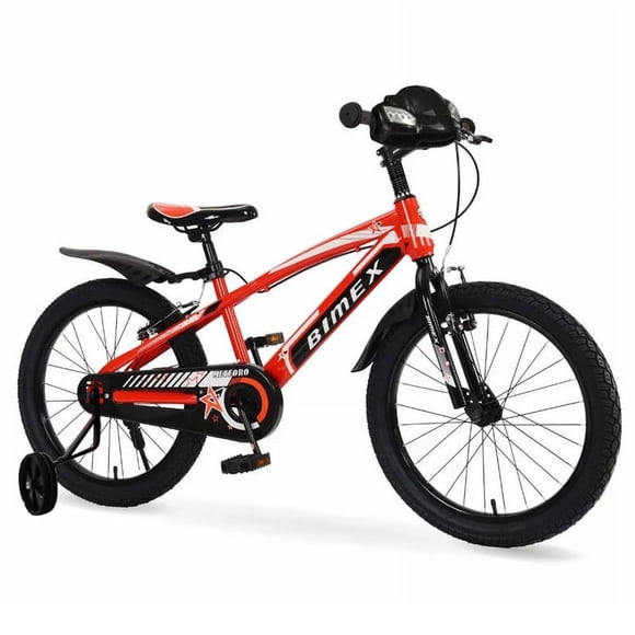 Bicicleta R16 Bimex Meteoro Luz y Sonido Rojo
