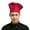 Wine Red, variant on Sanwood Unisex Hat Wine Red,Professional Elastic Women Men Pleated Work Cap Kitchen Cooking Baker Chef Hat