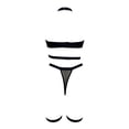 thumbnail image 3 of Gibobby Conjunto de lencería Sexy de Colegiala, Pijamas Caseros Sexy para Mujer, Ropa de Encaje Regalo de Aniversario(Negro, CH), 3 of 5