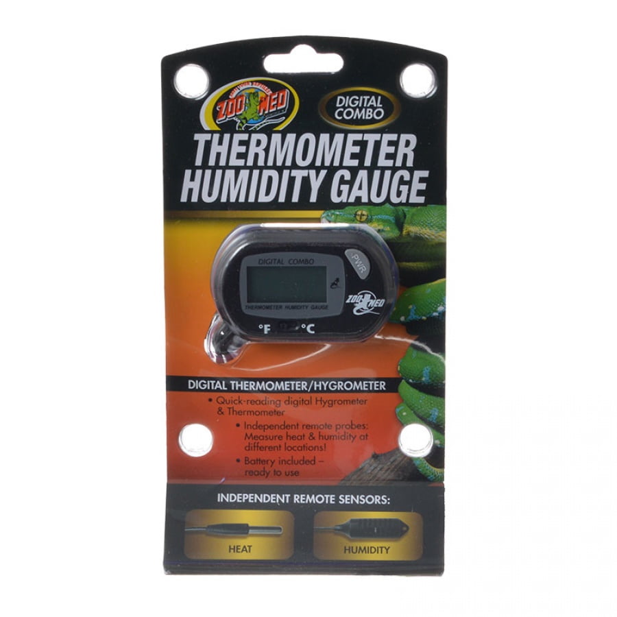 Zoo Med Digital Combo Thermometer Humidity Gauge