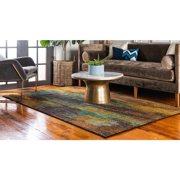 Unique Loom Lilly Jardin Rug, Multi (5' 0 x 8' 0)