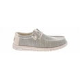 thumbnail image 2 of HEYDUDE Wally Stretch Sox Storm White, Men’s Shoes, Slip-on Loafers, Comfortable  Light-Weight, 2 of 6