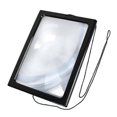 thumbnail image 2 of Reading Magnifying Glass 3X Foldable Hands Free Large Page Magnifier with 4 LED Lights, 2 of 4