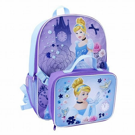 backpack disney cinderella princess lunchbox pack walmart travel dialog displays option button additional opens zoom