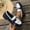 Navy, variant on Soft Breathable Two Tone Tassel Platform Loafers Women Shock Absorb Thick Cushion Sole Spring Fall School office Comfort Shoes Navy 9(43)