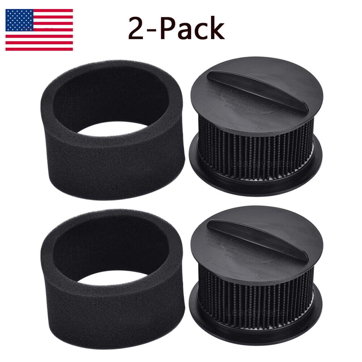 2x Hepa & Foam Filter for Bissell Power Force & Helix Turbo 32R9 Style