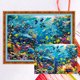 thumbnail image 1 of Hilo Algodón Ecológico Bordado 11CT 3 Hebras Tela Blanca 100x70cm Kit Serie Paisaje Punto Cruz Del Mundo, 1 of 9